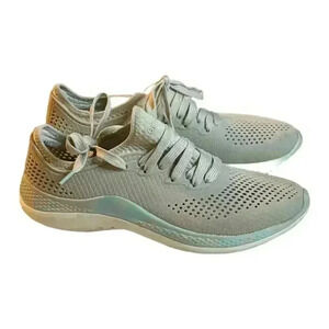 Crocs LiteRide‎ 360 Pacer Women's Gray Sneakers Size 9 Casual Athletic